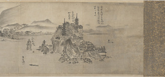 Scenic Views in China by Sesshu Toyo