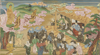 円光大師入滅図