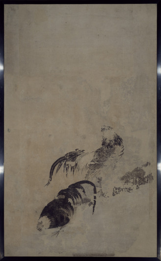 Roosters and Hens by Ito Jakuchu