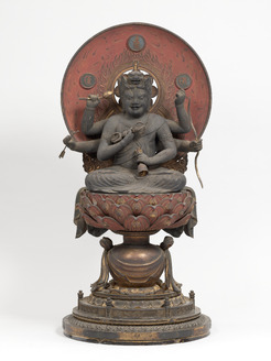 Seated Aizen Myoo (Ragaraja)