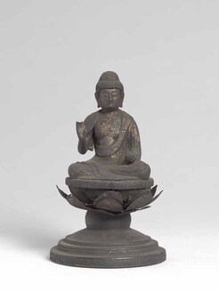 銅造薬師如来坐像