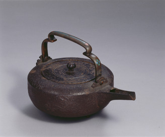 七宝銚子 梅花文銚子 七宝提手付