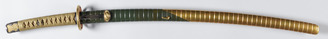 Large and Small Mounting with Gold-Plated Scabbard