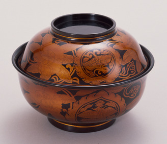 時代漆器　特大　京都高級漆器　美濃屋 監製　厚物式 平卓　黒塗　床飾　漆芸品 ColBase