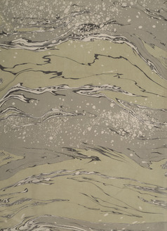 Sample Book of Suminagashi Patterns