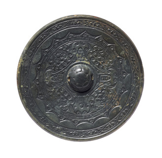 Mirror with Animal Faces and the Year Date 178