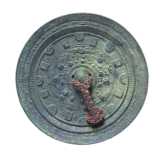 半円方形帯神獣鏡(出土地不詳)