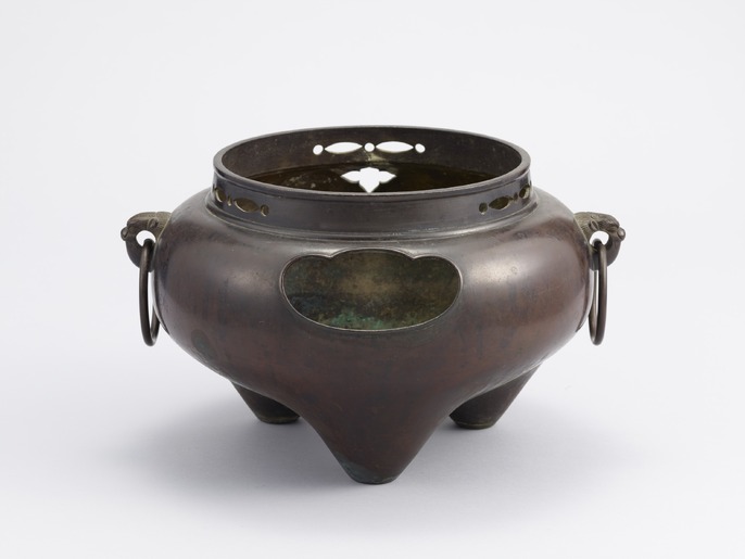 古銅写 鬼面鈴 共箱付属 ColBase