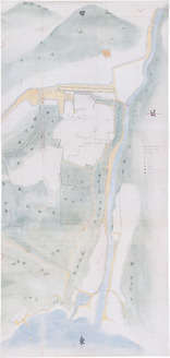 浅敷原周辺図(対馬宗家文書)