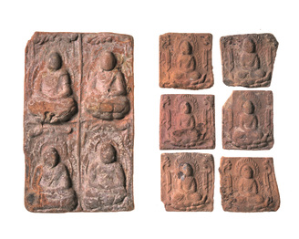 山田寺跡出土 磚仏