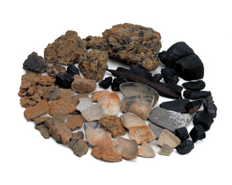 甘橿丘東麓遺跡出土壁土・土器・部材