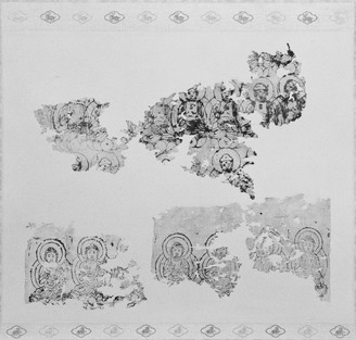 印仏巻物阿弥陀如来像(17.印仏幅仕立 釈迦坐像二種(唐招提寺))