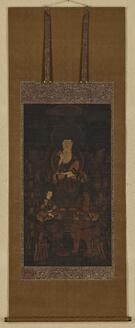 The Buddha Śākyamuni with Two Attendants and Ten Demonesses
