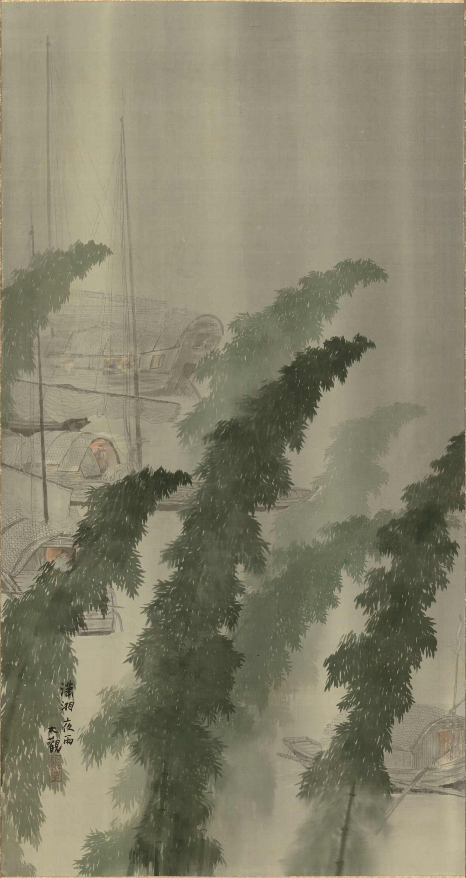雨の美術