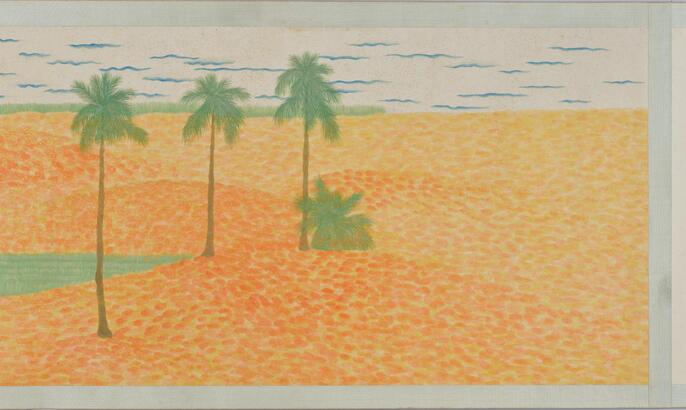 ネパールゴルカ地方の絵画 ネパールゴルカ地方の絵画