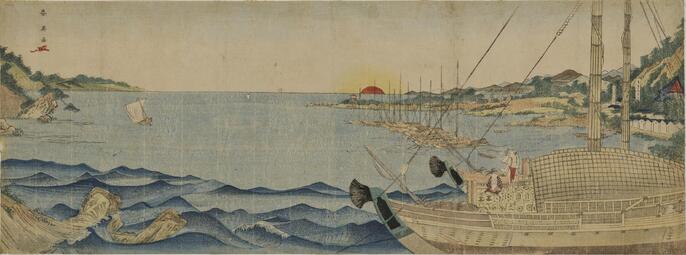 香月和夫 絵画 船出の日 ColBase