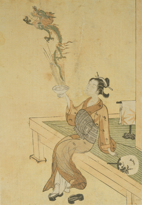 浮世絵 歌磨呂 文讀美人 国立博物館臓版 昭和廿四年一月