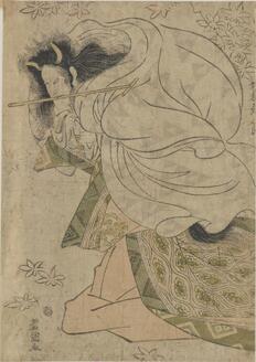 The Actor Bandō Hikosaburō III as a Demoness