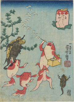 “Bubbles, Bubbles” from the Series Goldfish