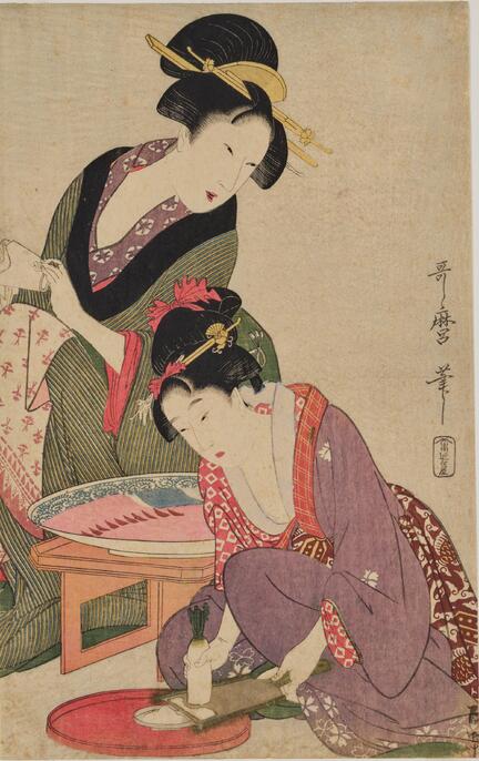 19世紀 ヴェネチア コンポート 特大品 タトチ 東さ8-0107④ イタリアに