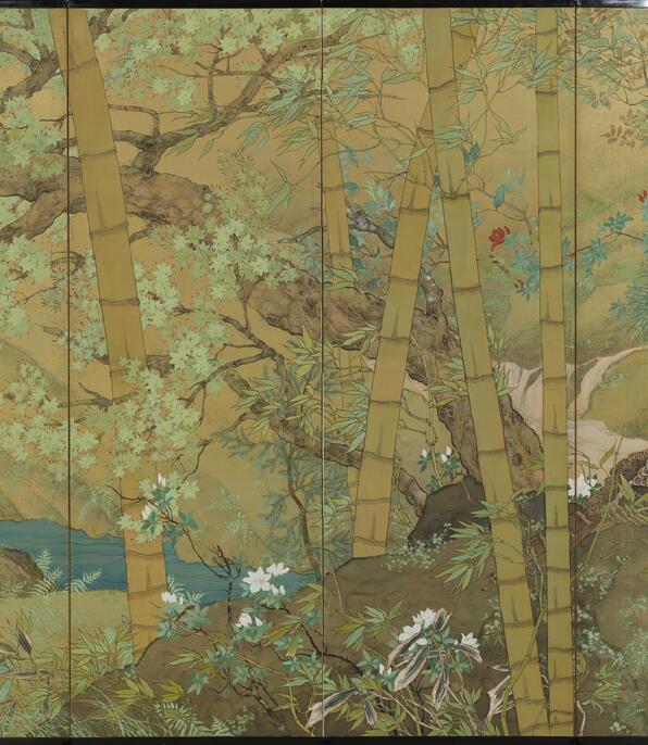 掛軸 矢野鐡山(矢野鉄山)『九里峡霖雨図 熊野川』絹本 共箱付 a061210 掛軸 矢野鐡山(矢野鉄山)『九里峡霖雨図 熊野川』絹本 共箱付 a061210