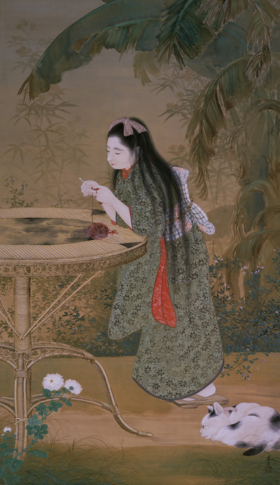 【美品】櫻木稔作 『秋桜』 平成十一年十一月七日 ColBase