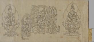Iconography of Five Bodhisattvas and Five Wisdom Kings