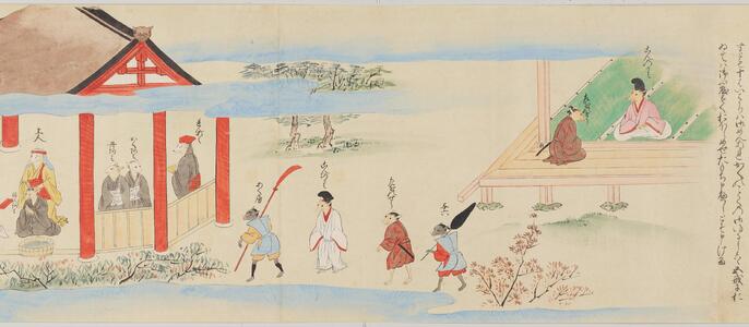 横額　鼠草子絵巻　　　　　　　　　　1635 鼠草子絵巻 絵画 名品ギャラリー サントリー美術館