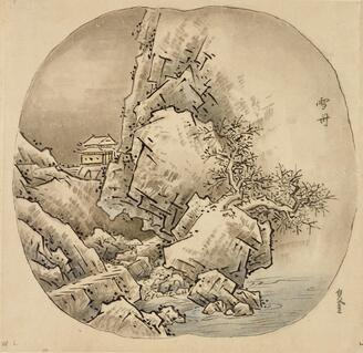 作者アキノ氏の油絵 青町音苑/Neon Aomachi on X: 