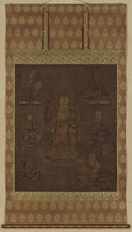 The Buddha Śākyamuni with the Six Patriarchs