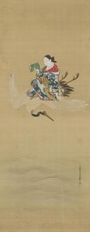 No2339 掛軸　百蝶図　百蝶慈花　絹本　日本画　古画　古美術　時代　送料無料 掛軸 小川尚堂『南天に福寿草図』日本画 絹本 肉筆 共箱付 掛け軸