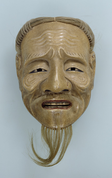 能面笑尉 能面 笑尉 文化遺産オンライン