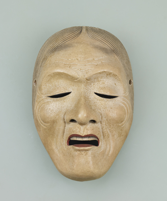 Noh Mask: "Uba" by Unknown artist