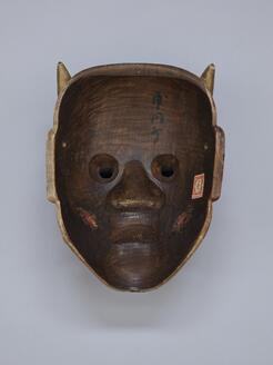 能面　木彫り　野干 野干 - 能面師 倉林朗 能面展示室ー能面展示室