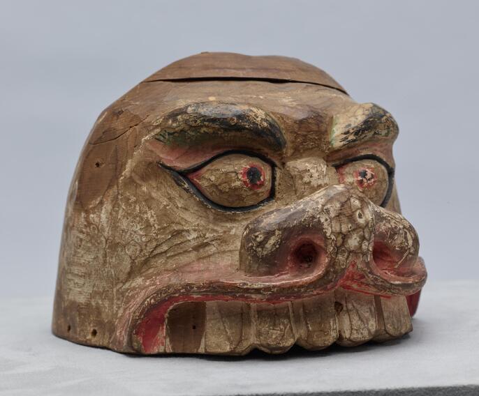 根付 獅子 彫刻 H9-4 根付 獅子 彫刻 H9-4