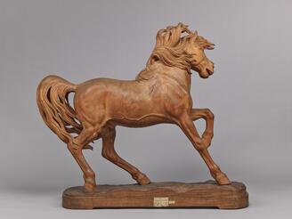 K. Cantarella Thoroughbred 馬の彫刻 K. Cantarella Thoroughbred 馬の彫刻 - メルカリ