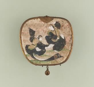 “Flower Garland” with a Scene of the Butterfly Dance