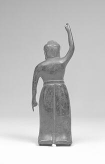 ね*園様 No1769 値下げ　銅製　誕生仏　仏立像　釈迦　仏教美術　骨董　送料 ね*園様 No1769 値下げ 銅製 誕生仏 仏立像 釈迦 仏教美術 骨董 送料