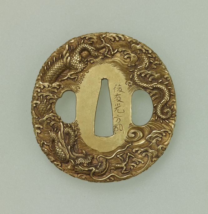 鍔　水龍図 ColBase