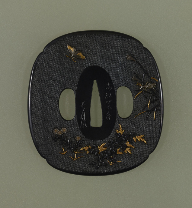 草花図小鍔 ColBase