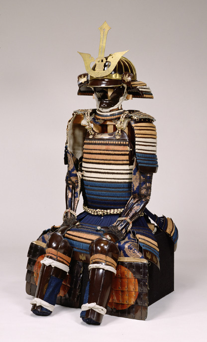 武具甲冑 山水図 刀掛 骨董品 ColBase