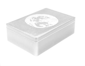 Writing-paper box, Design of dragon in maki-e lacquer