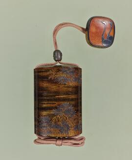 印籠　骨董品 桜模様 07331_01.jpg