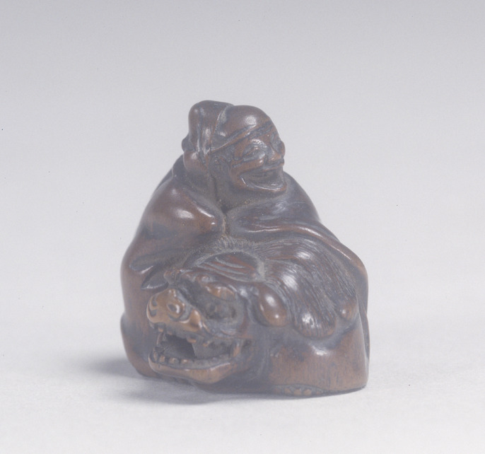 獅子舞木彫根付 ColBase