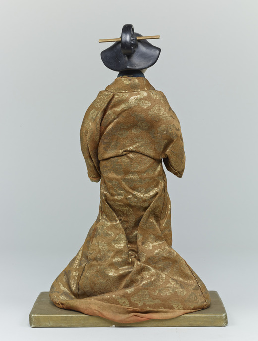 創作人形　公卿文官束帯姿　 木彫胡粉木目込み仕上げ ColBase