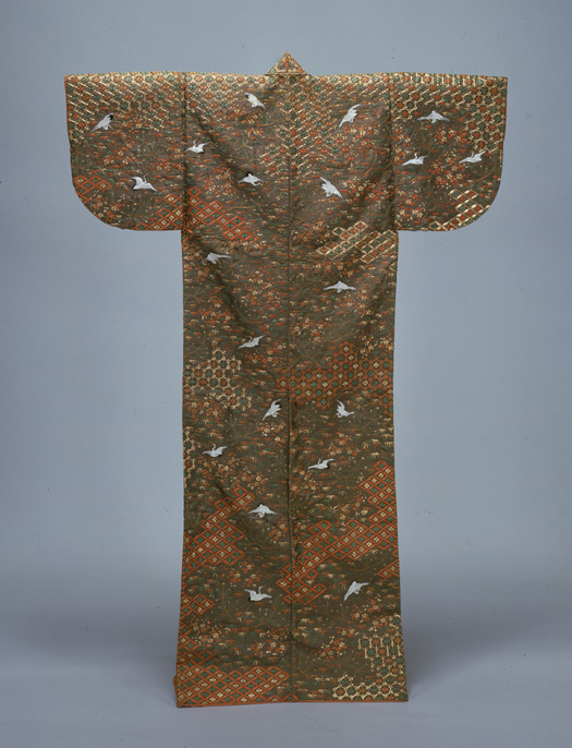 真作】松影/少女図/シャボン玉/横物/掛軸/名家伝来/AA-294 真作】松影