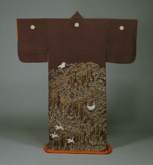 江戸ちりめん　縮緬　曙染　古布　刺繍　小袖裂　アンティーク　リメイク　着物　骨董 江戸ちりめん 縮緬 曙染 古布 刺繍 小袖裂 アンティーク リメイク 着物