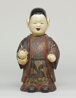 木彫り人形　嵯峨人形のながれをくむもの(明治時代) ColBase