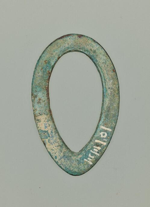 中国 金属製錠前 花と鳥の彫刻