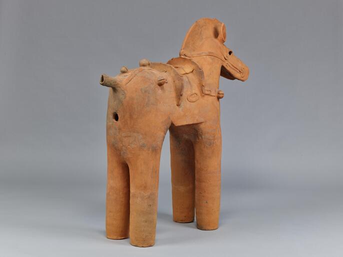 埴輪【馬】特大　(レプリカ) ColBase